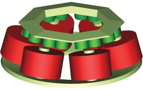 Boundary Element analysis of an artificial heart pump – Courtesy of University of Nottingham