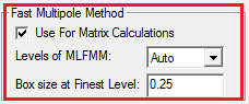 Version 10 Parameter default settings